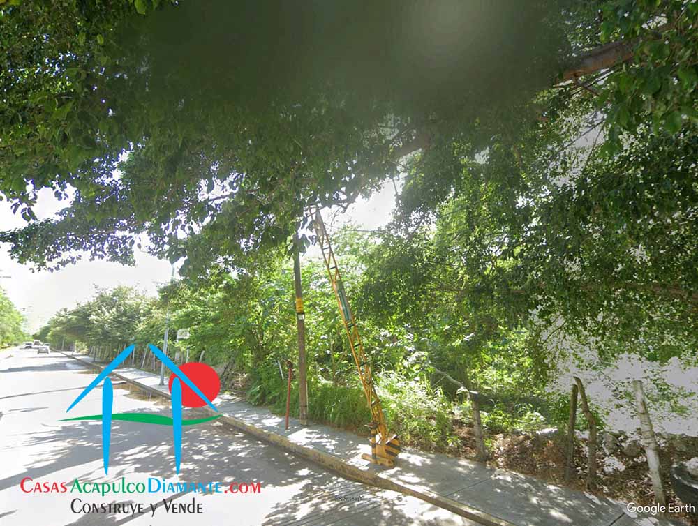 Terreno Playa Diamante Lote Gamba - Vista desde la calle 4 Terreno Playa Diamante Lote Gamba - Vista desde la calle 4